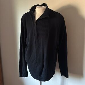 Mexx Men's Black Sweater Size Large